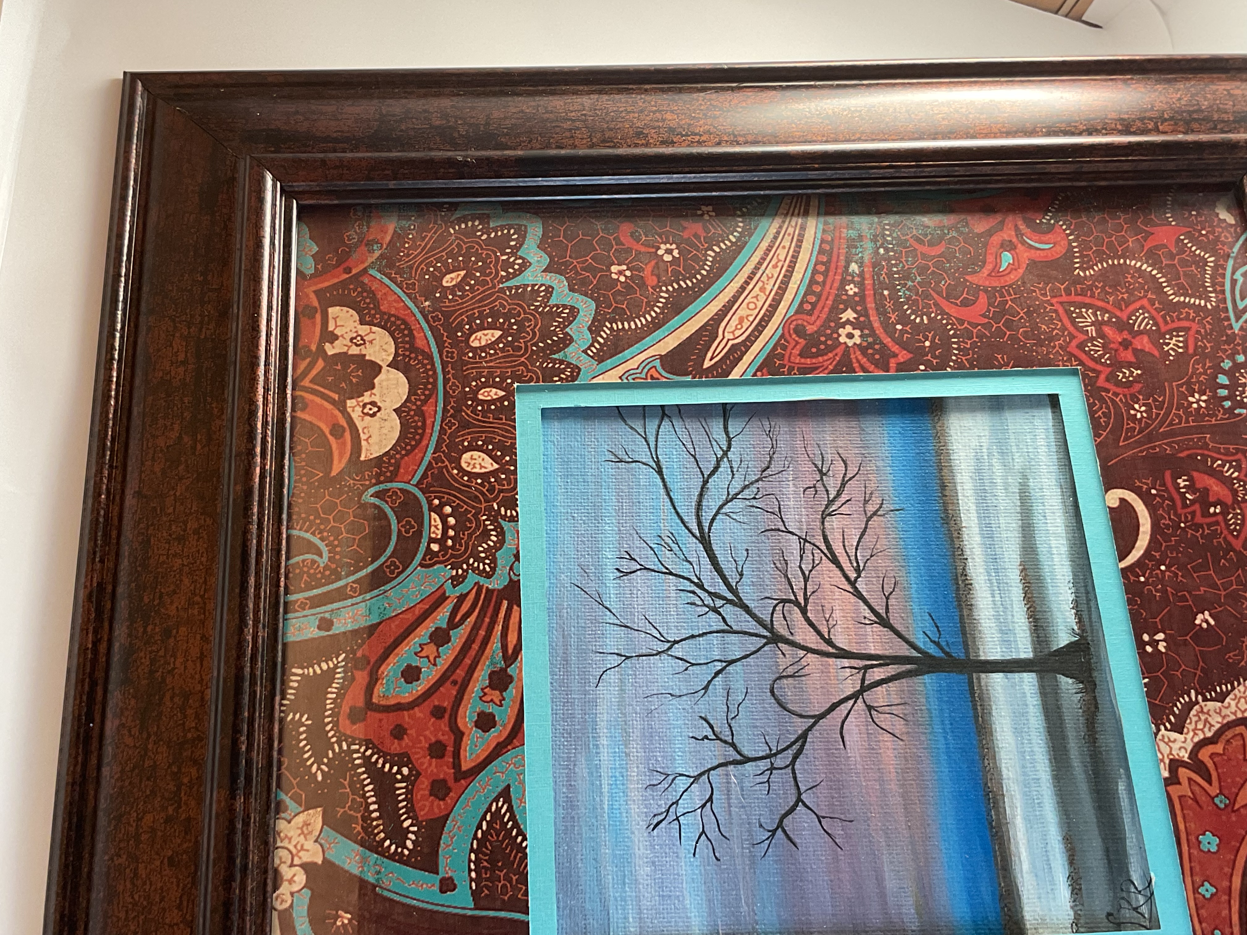 Framed Tree Artwork