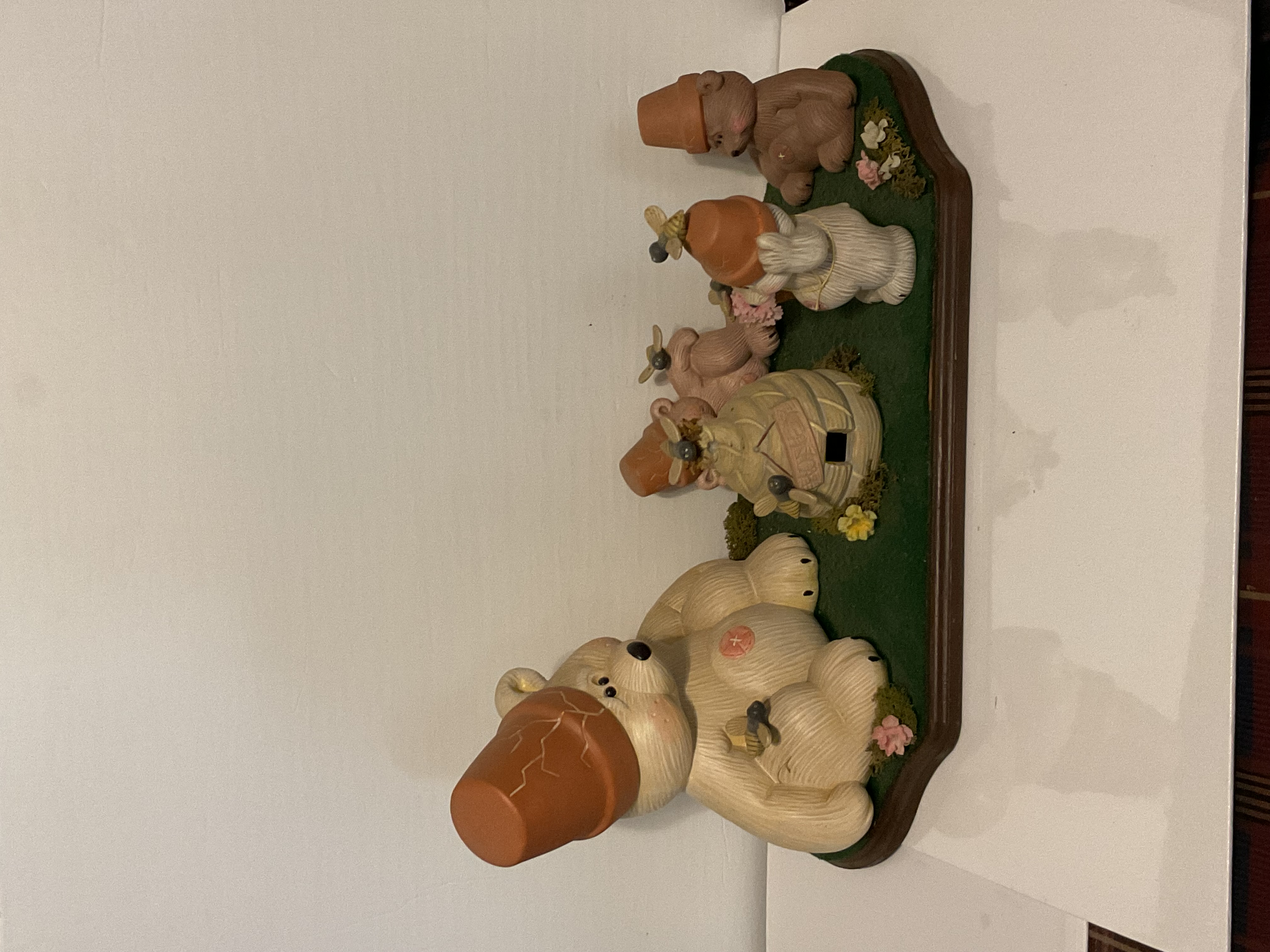 Decorative Bear family garden 