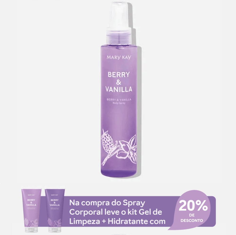 Spray corporal Berry & Vanilla Mary Kay