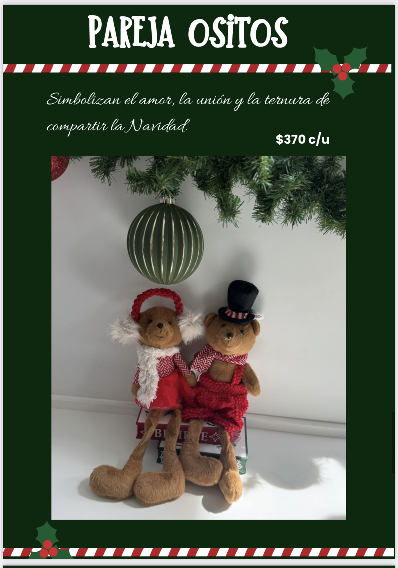 Pareja oso con orejera