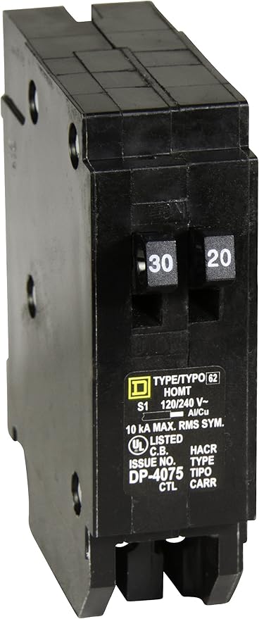 Square D HOMT3020 Double Pole Circuit Breaker