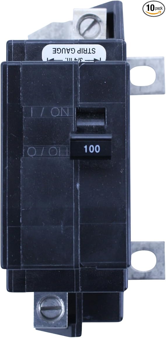 SCHNEIDER ELECTRIC QOM100VH Miniature Circuit Breaker 120/240V 100-Amp Hmi Gtu CPU Box Open Type