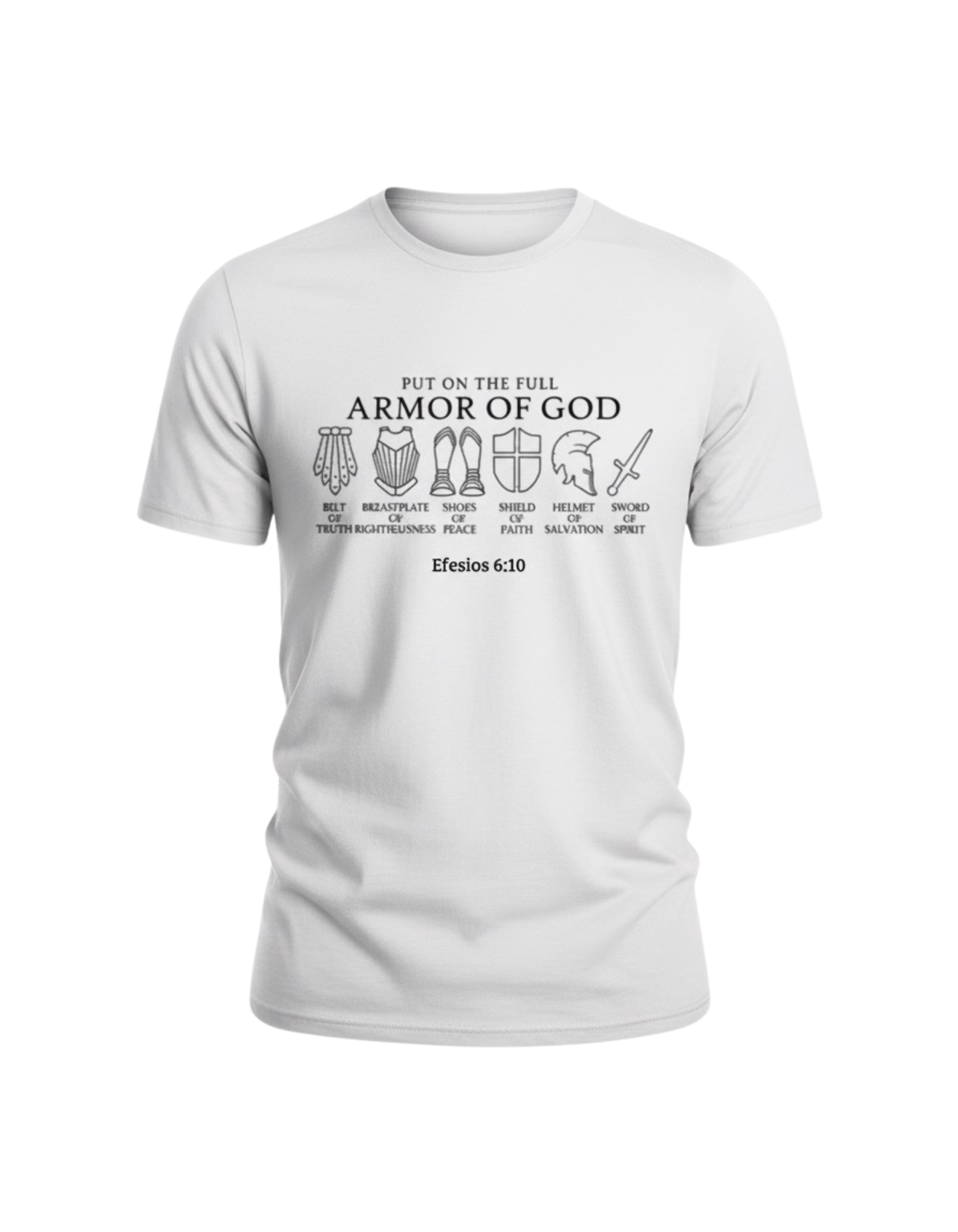 Playera Armadura de Dios