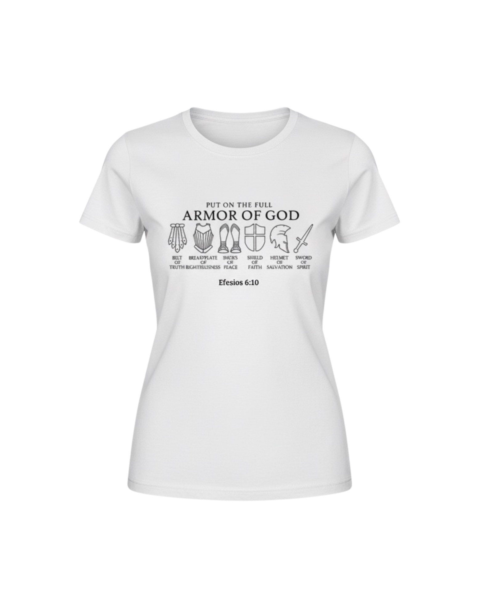 Playera Armadura de Dios