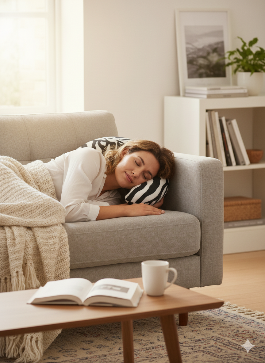 Zebro rašto mėnulio formos pagalvė