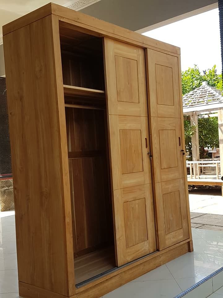 Lemari Kayu Minimalis Sliding