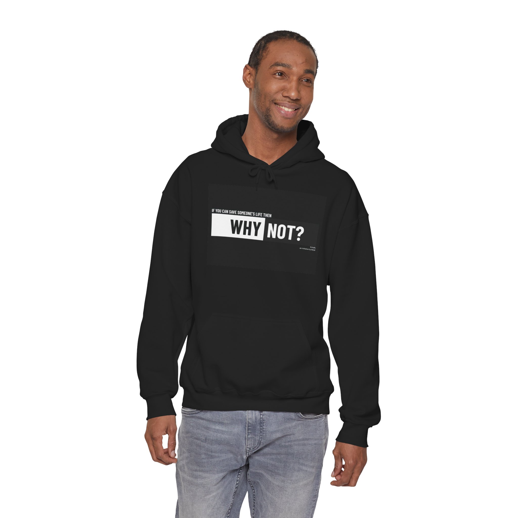 EchoRX Cancer Awareness Hoodie - Why Not?