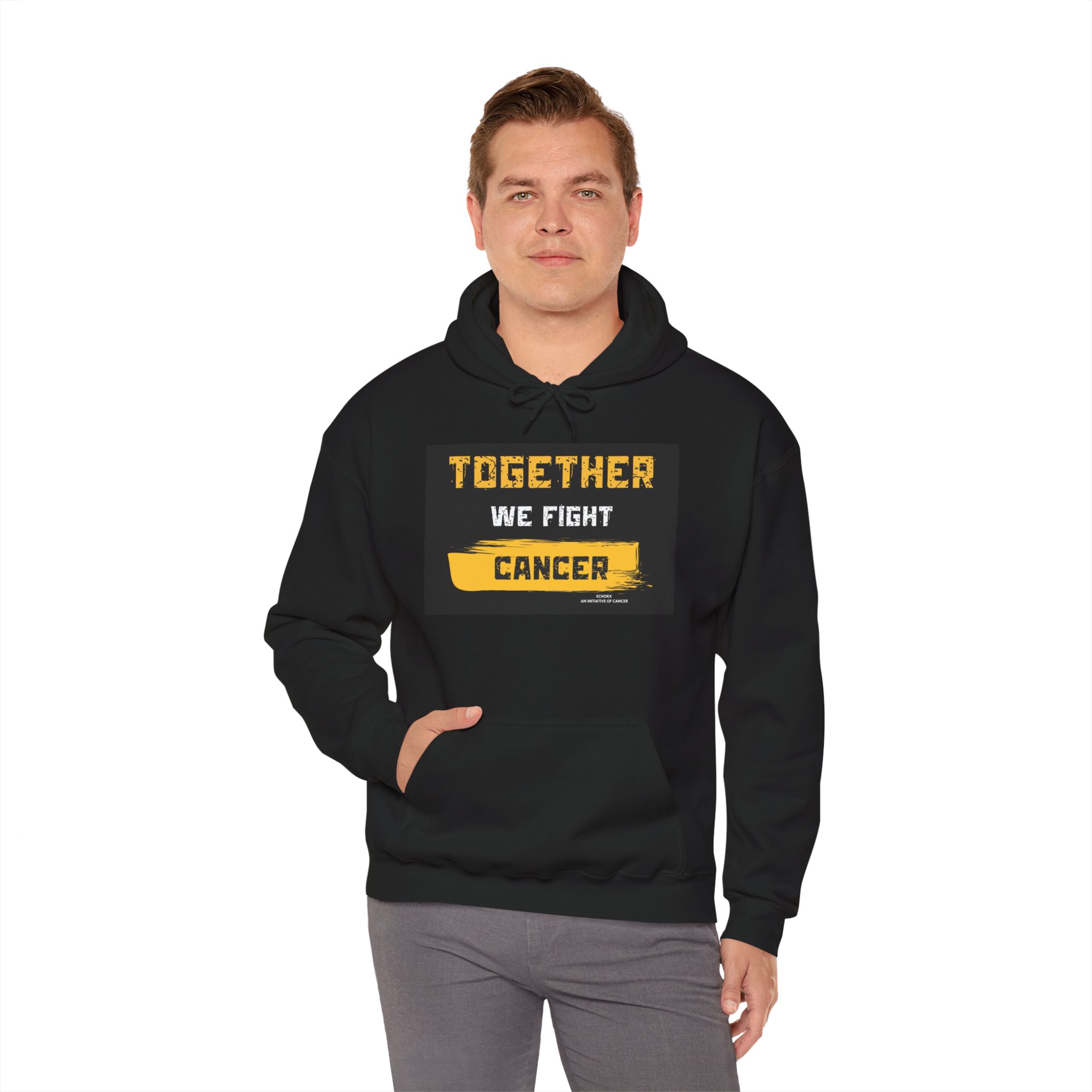 EchoRx Cancer Awareness Hoodie- Fight Back