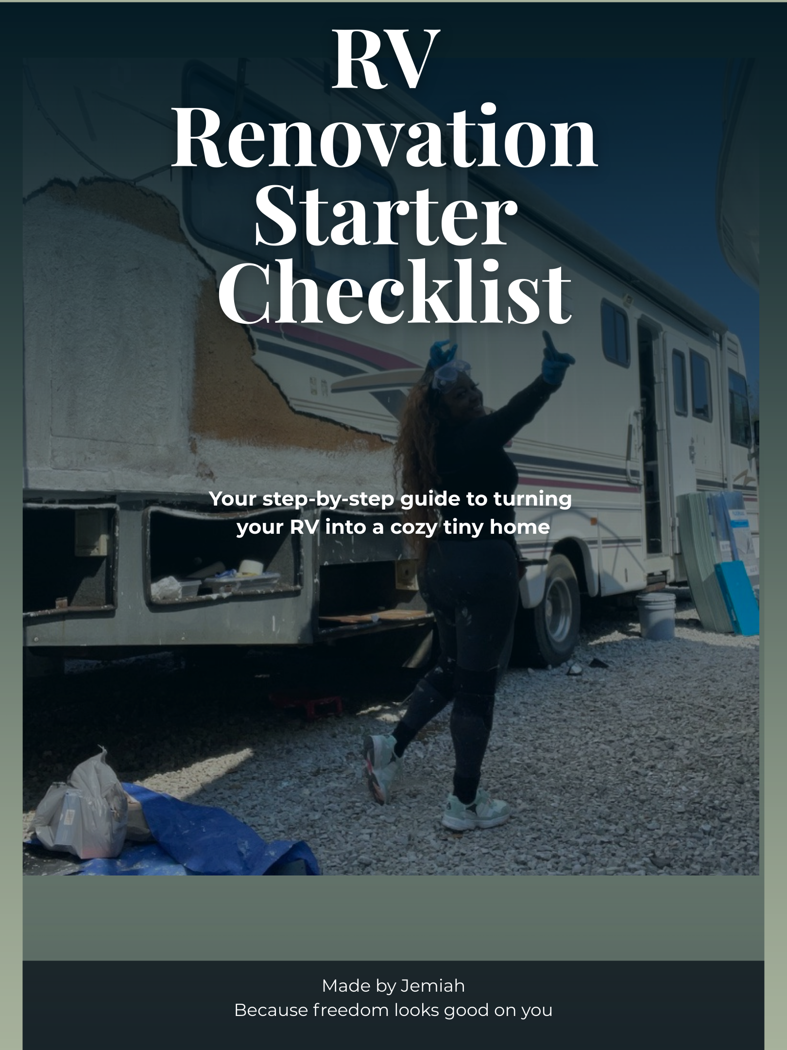 RV Renovation Starter Checklist