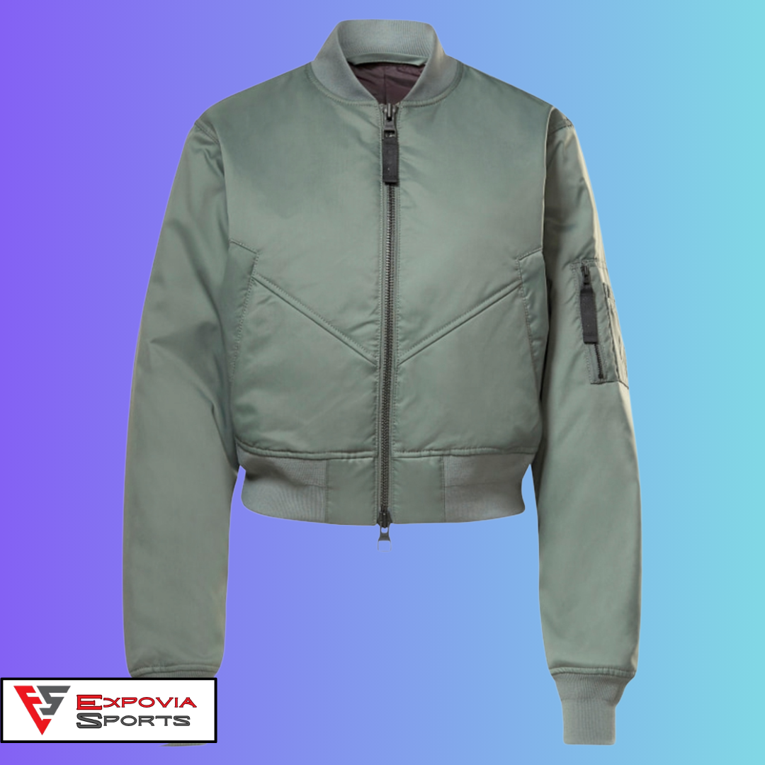 Green Bomber Jacket