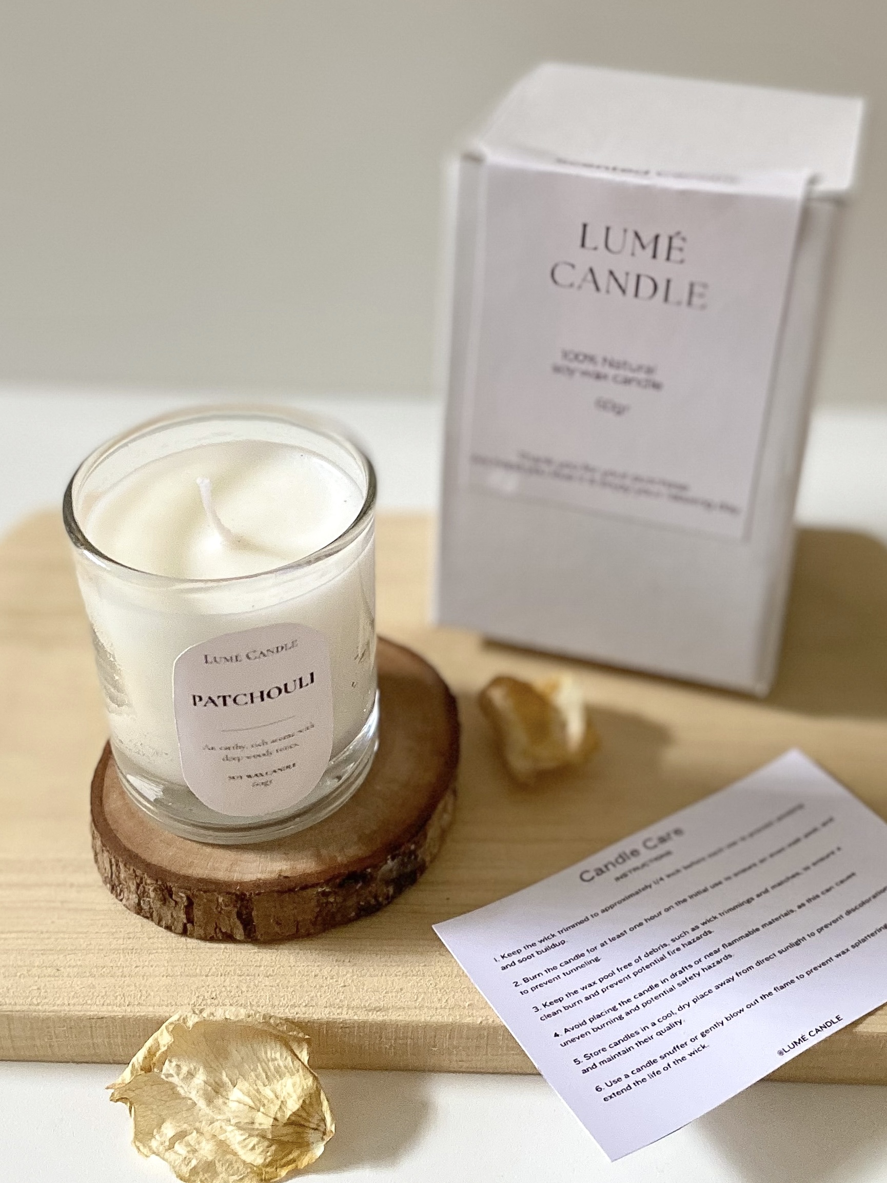 Lumé Candle Patchouli