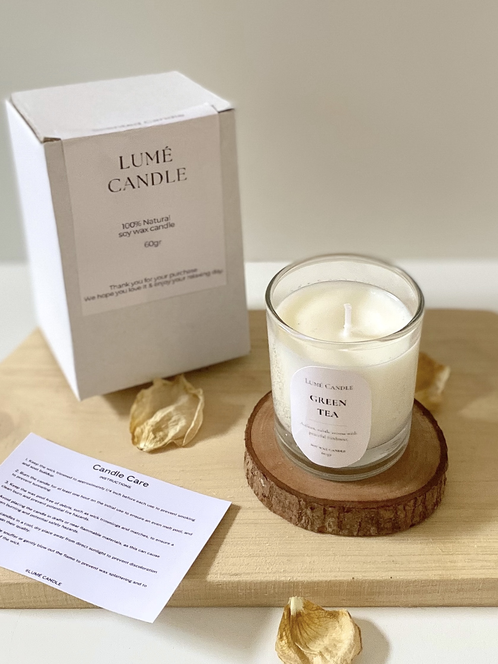 Lumé Candle Green Tea