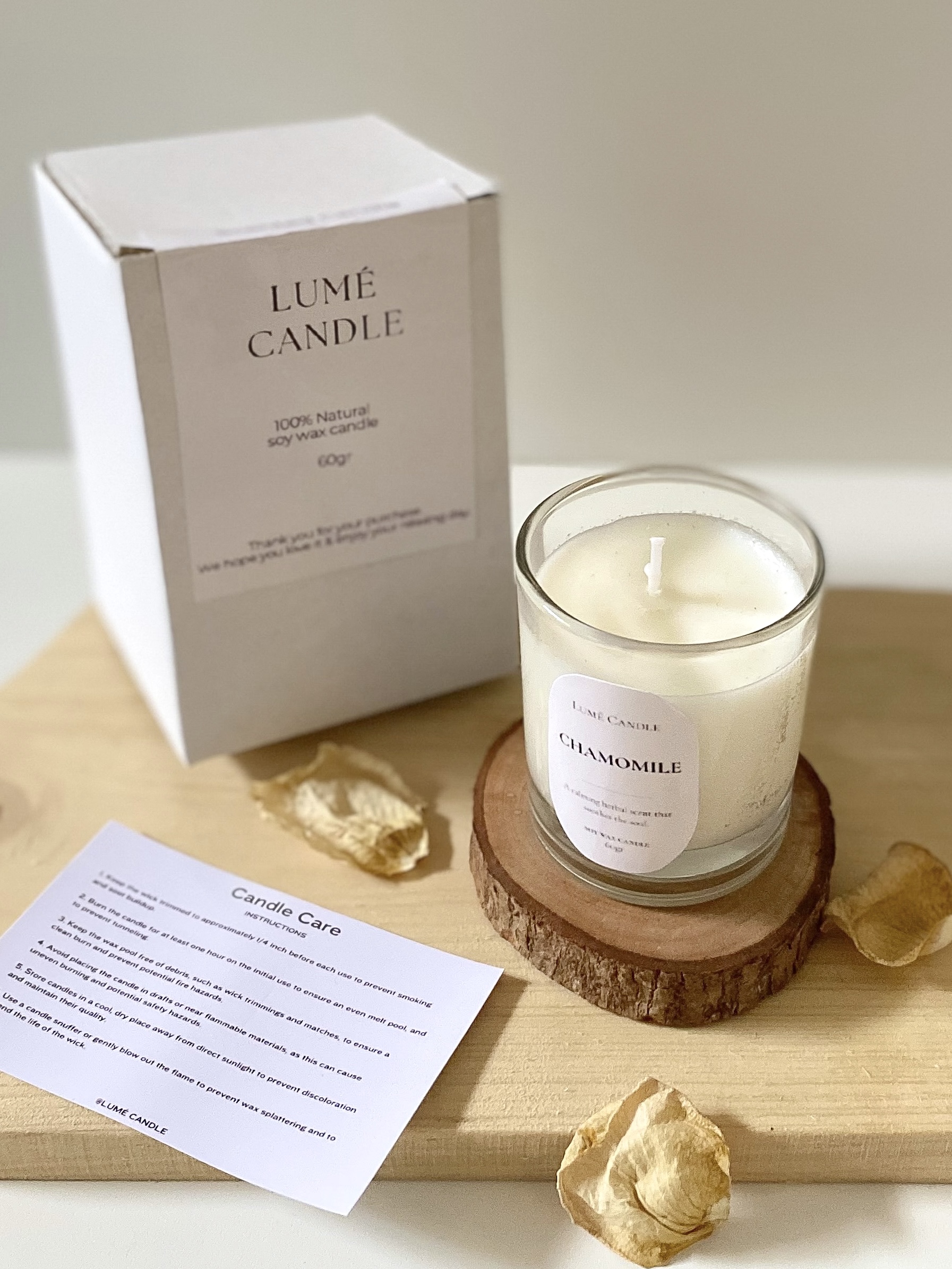 Lumé Candle Chamomile