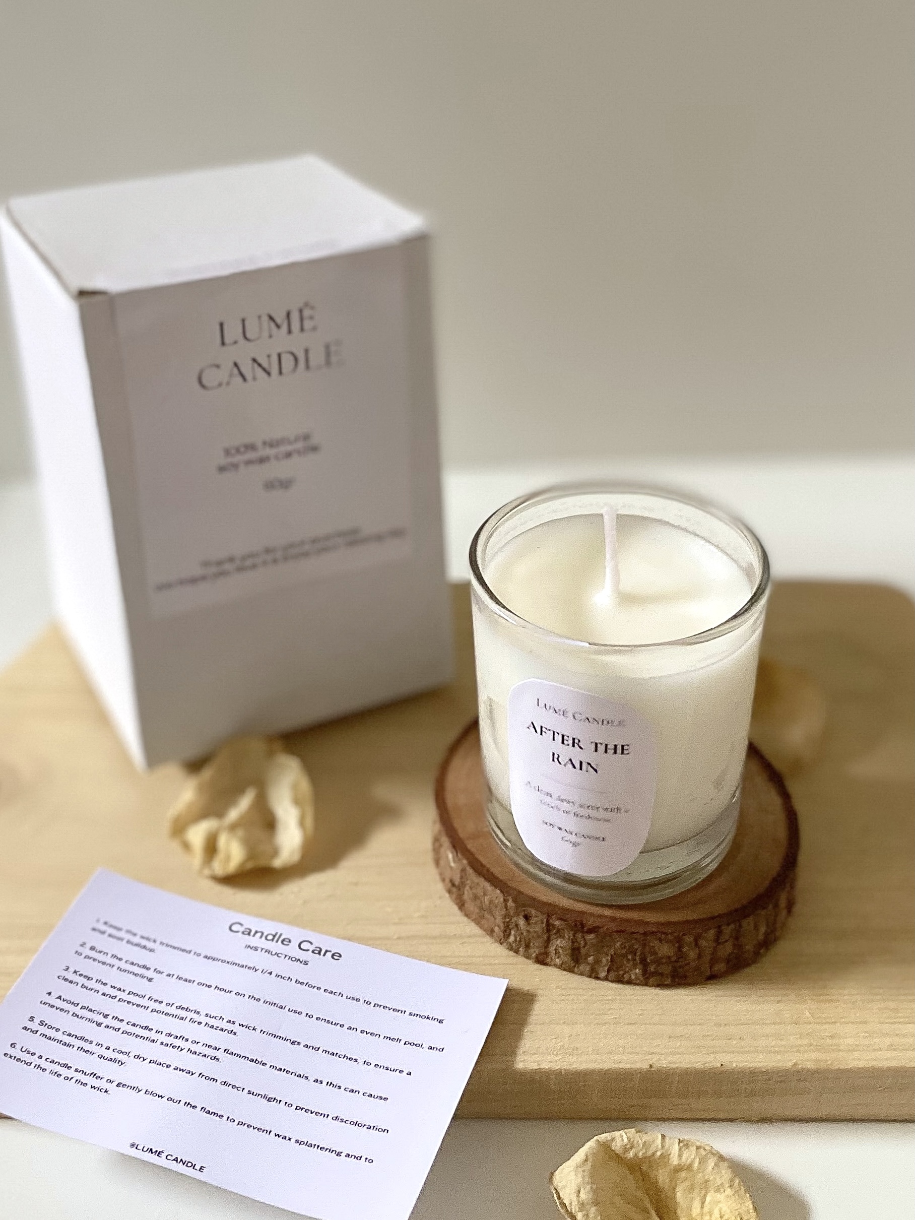 Lumé Candle After The Rain