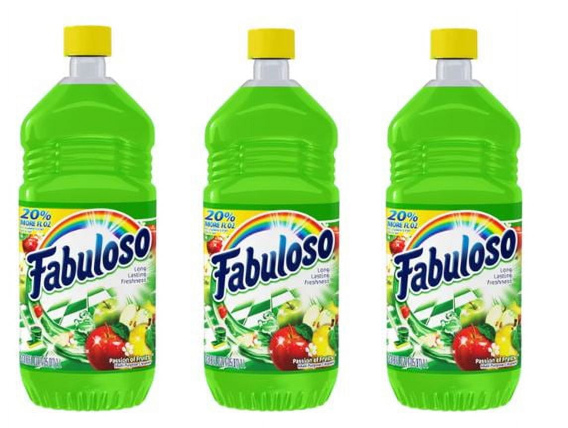 Fabuloso All-Purpose Cleaner, Passion Fruit - 16.9 fl oz 3 Pack