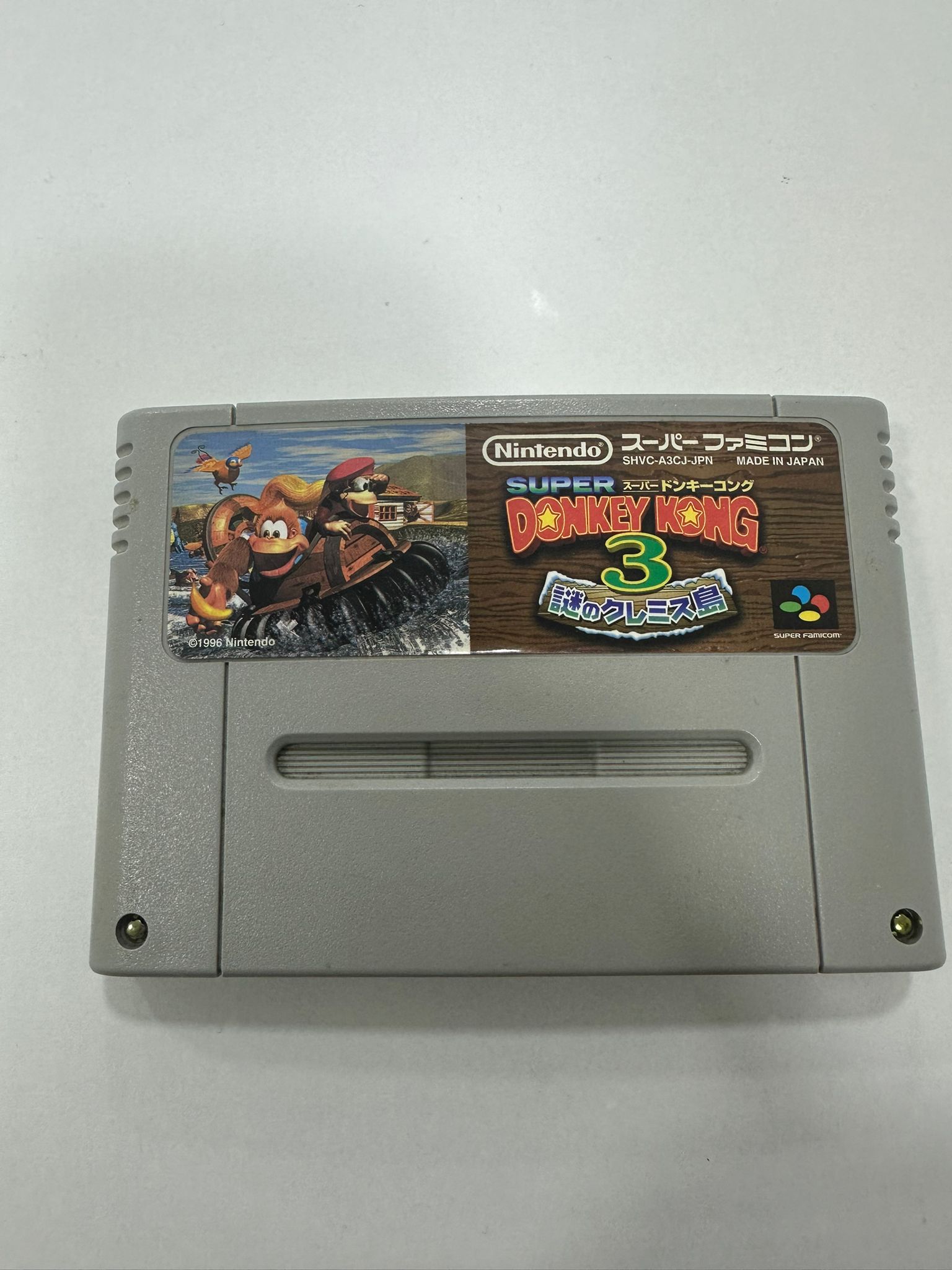 Donkey Kong Country 3 Dixie Kong's Double Trouble! SNES (JP)