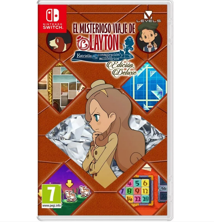 El Misterioso Viaje de Layton Edicion Deluxe Switch (SP)