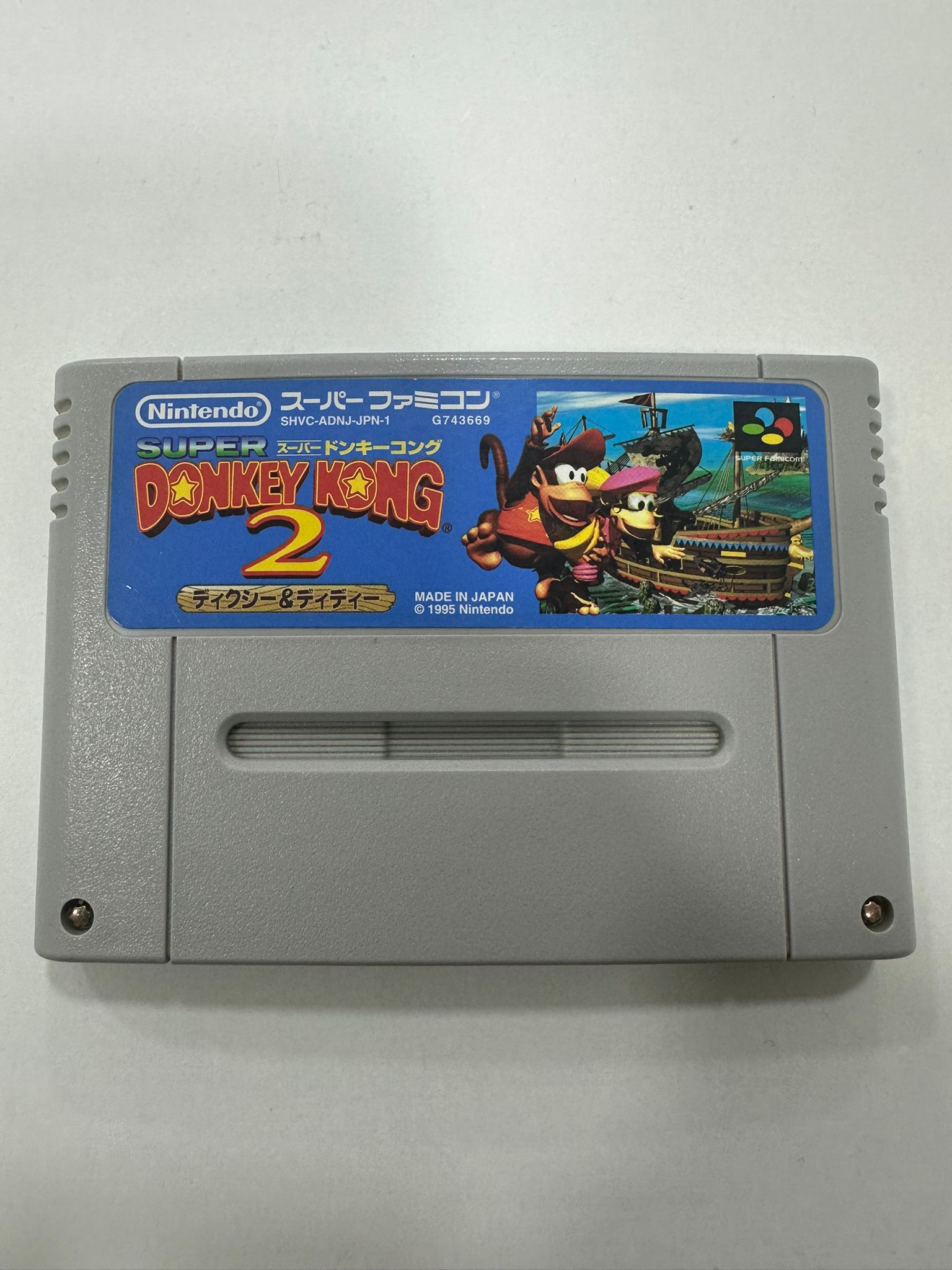 Donkey Kong Country 2 Diddy,s Kong Quest SNES (JP)