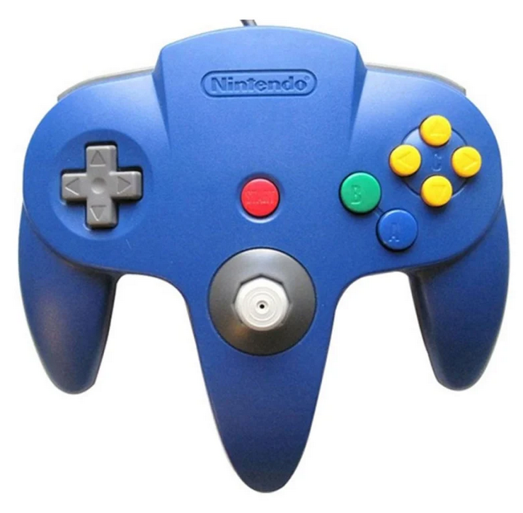 Mando Nintendo 64 Azul
