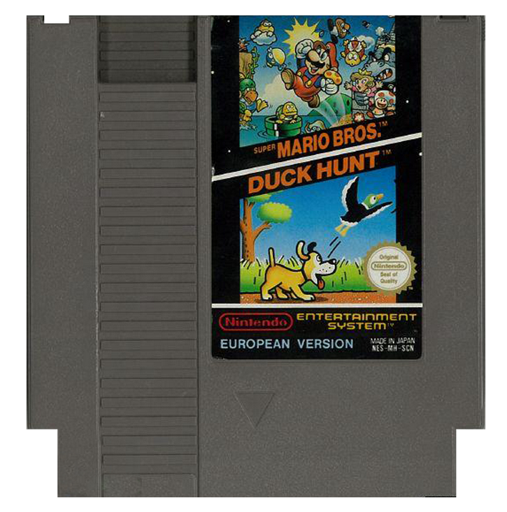 Super Mario Bros. / Duck Hunt (NES) + Manual