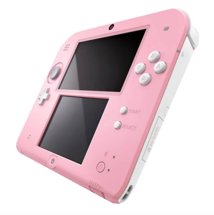Nintendo 2DS Rosa-Blanco