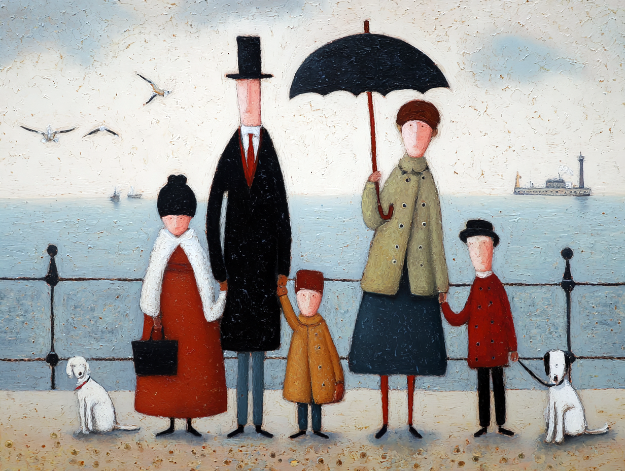 Original Family Beach Image