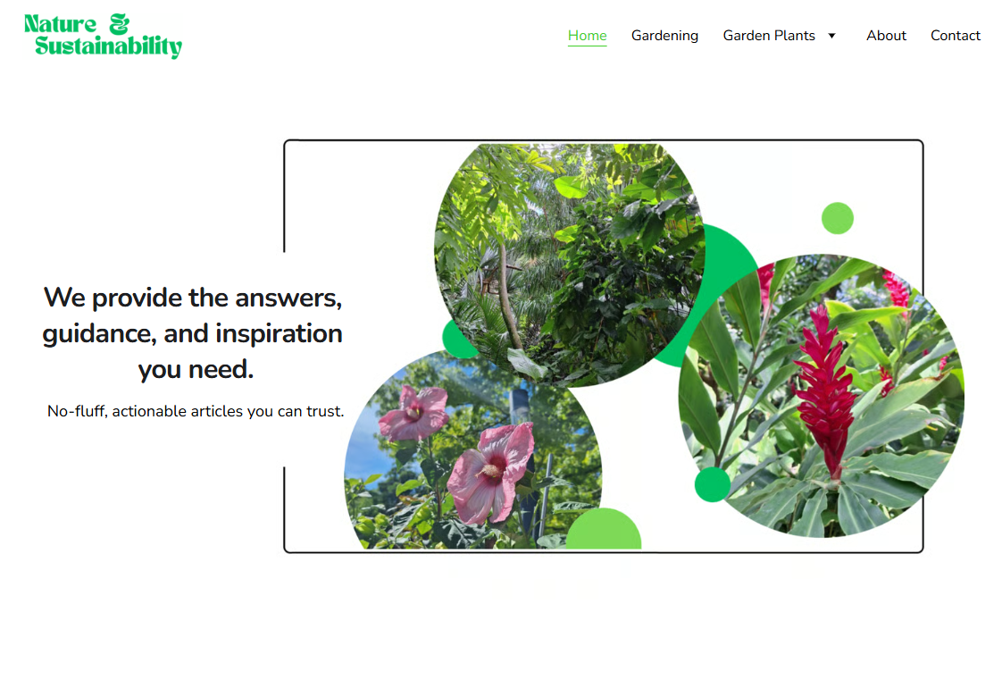 Link Insertion - natureandsustainability.com