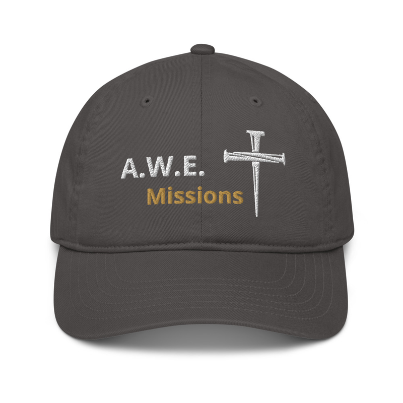 A.W.E. MISSIONS cross hat organic