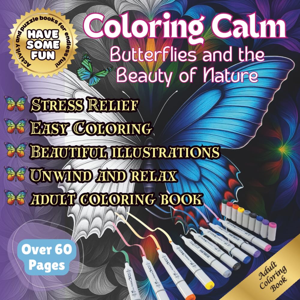 Coloring Calm Adult Coloring Book