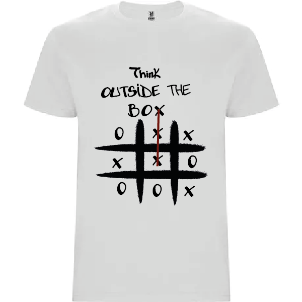T-shirt "Think outside the box"