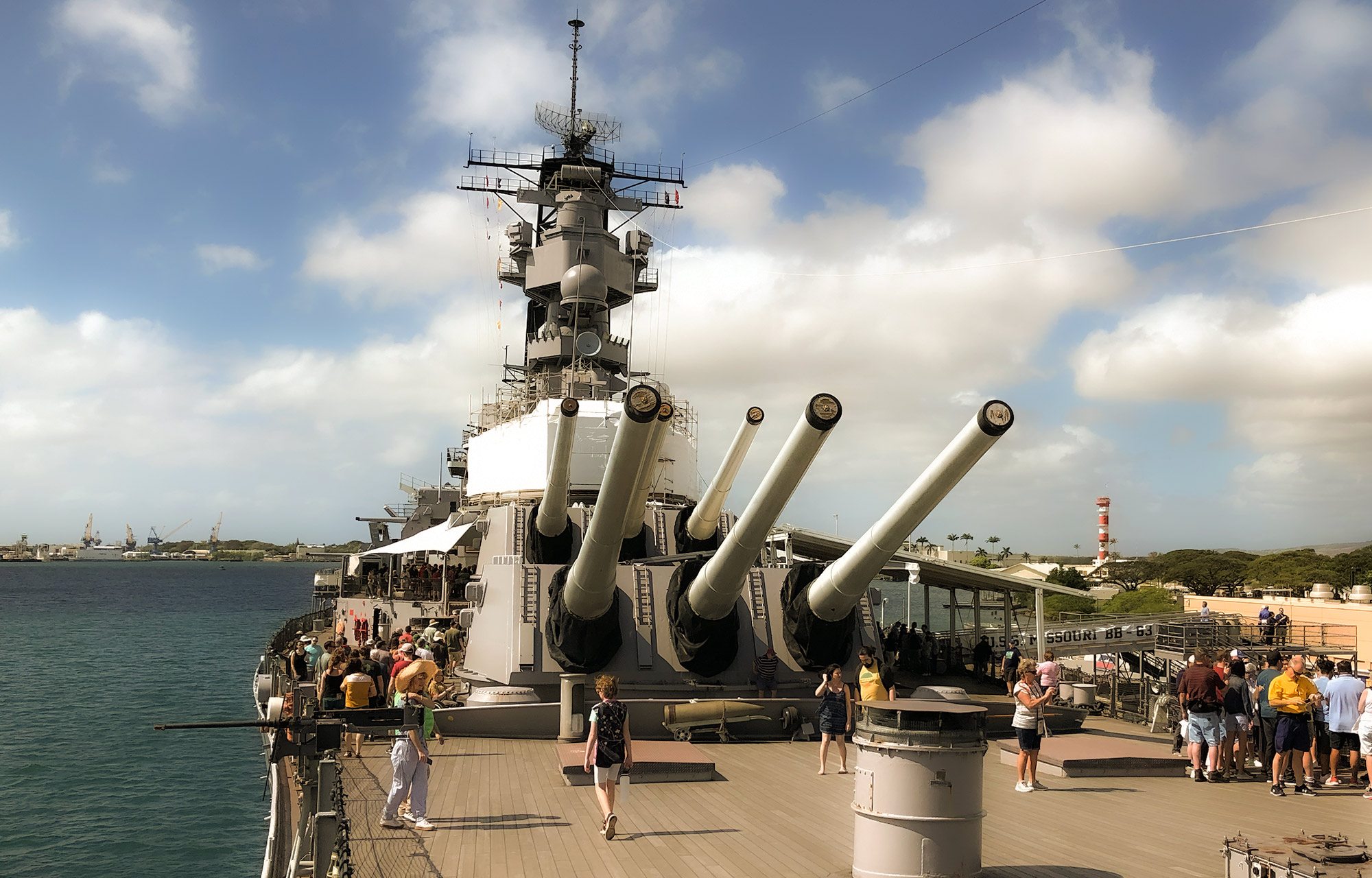 PEARL HARBOR, ARIZONA, AND MISSOURI BATTLESHIP TOUR