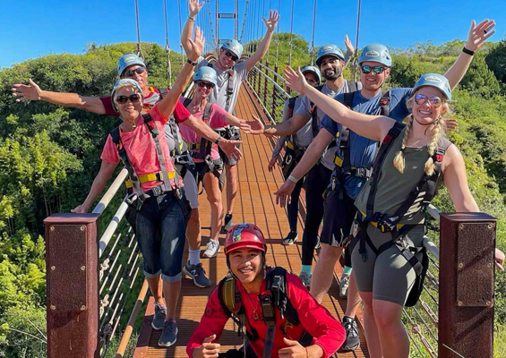 Kapalua Ziplines Tour Adventure Soar Over the West Maui Mountains