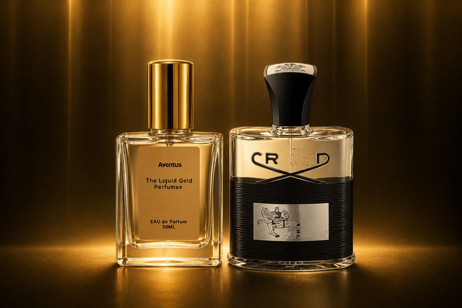 THE LIQUID GOLD PERFUME-CREED AVENTUS INSPIRED