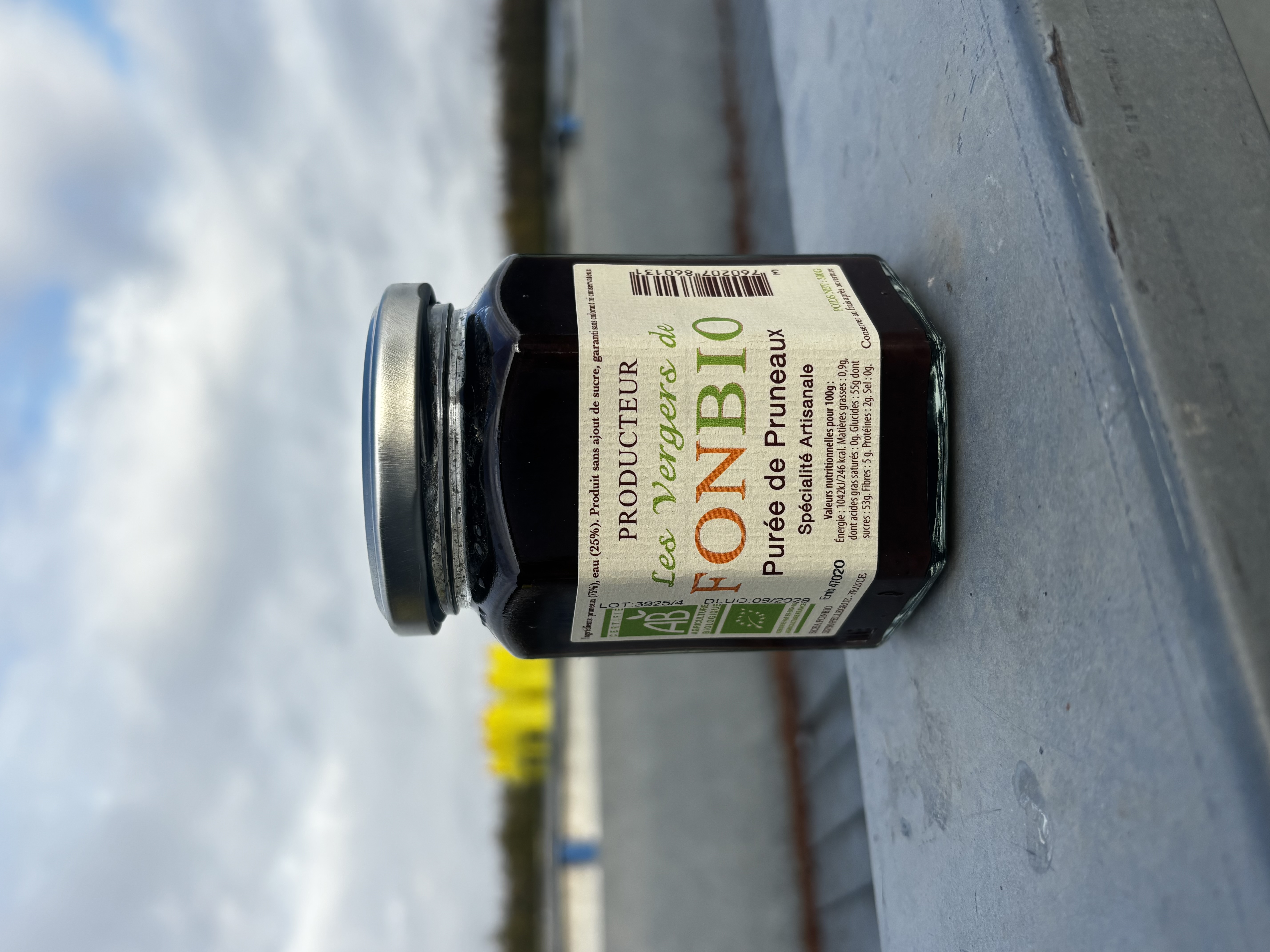 Purée de pruneaux 300g