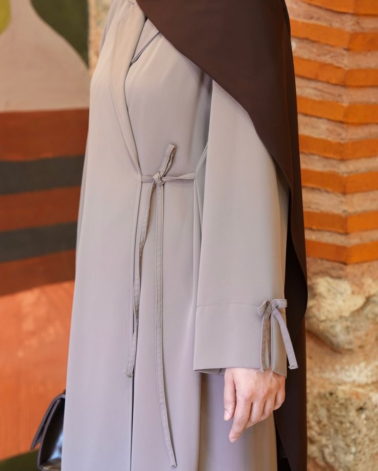 Elegant Taupe Abaya