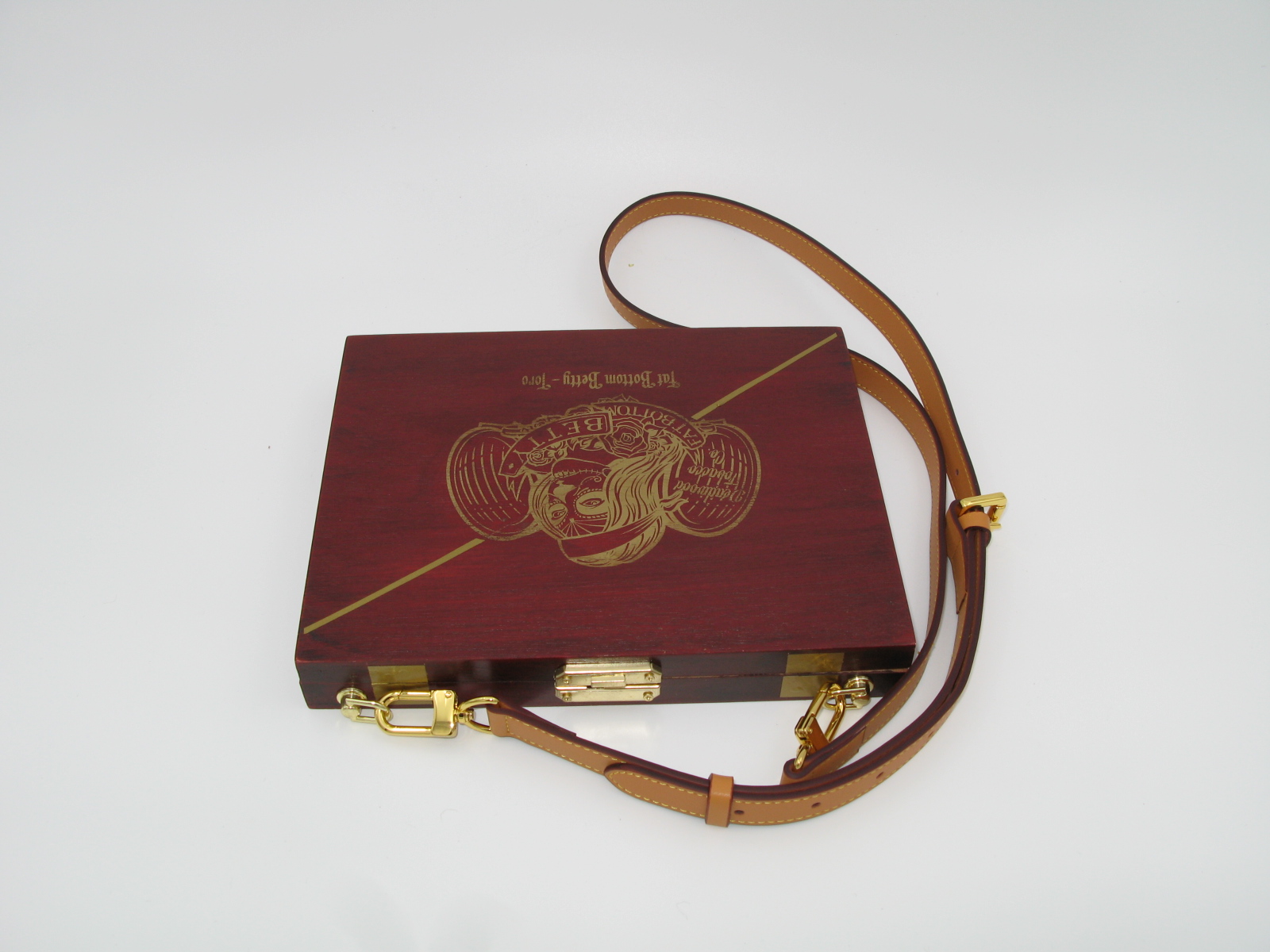 Wooden Clutch Handbag