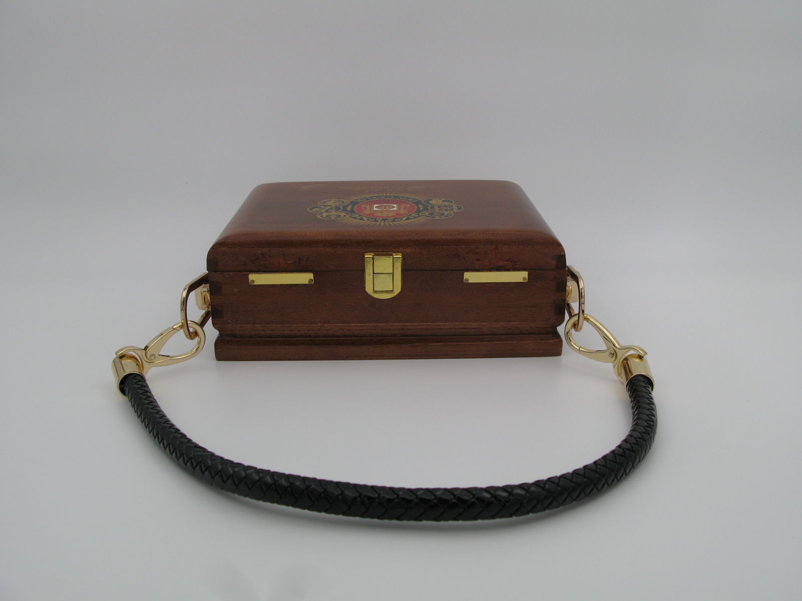 Elegant Wooden Handbag