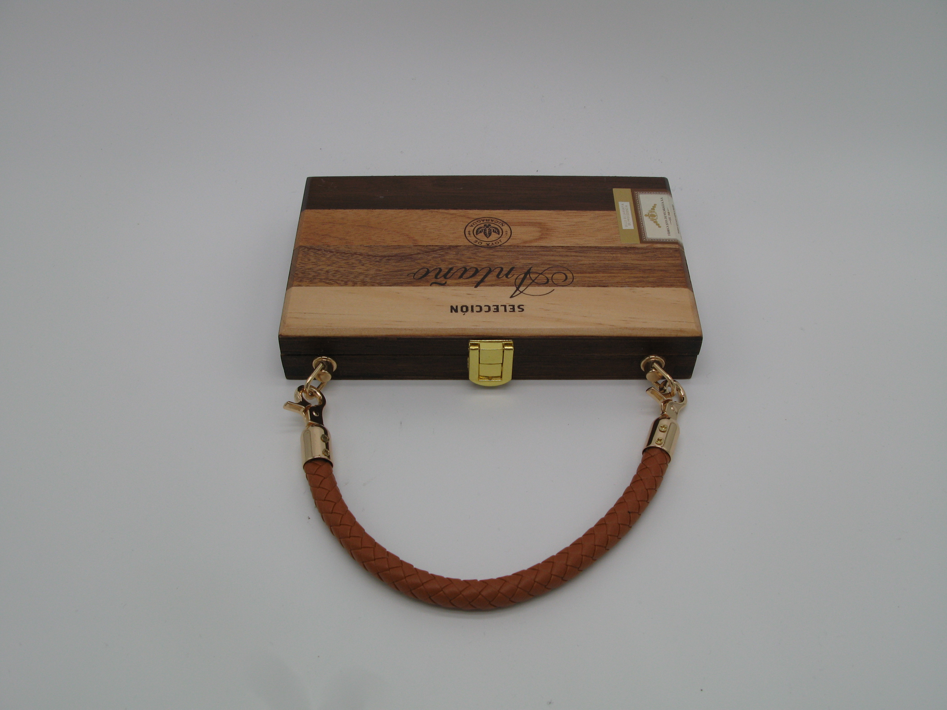 Wooden Clutch Bag