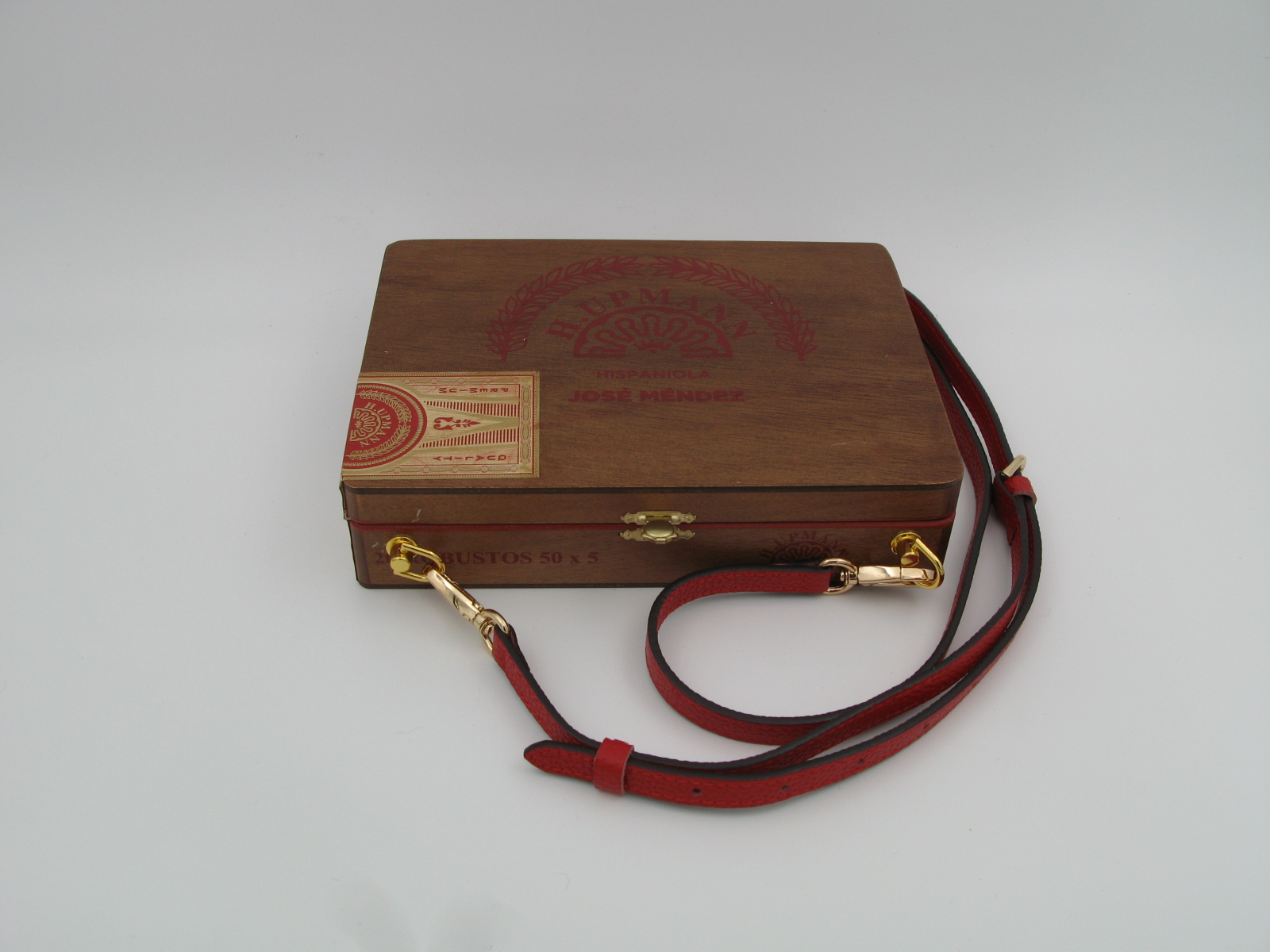 Wooden Cigar Box Purse
