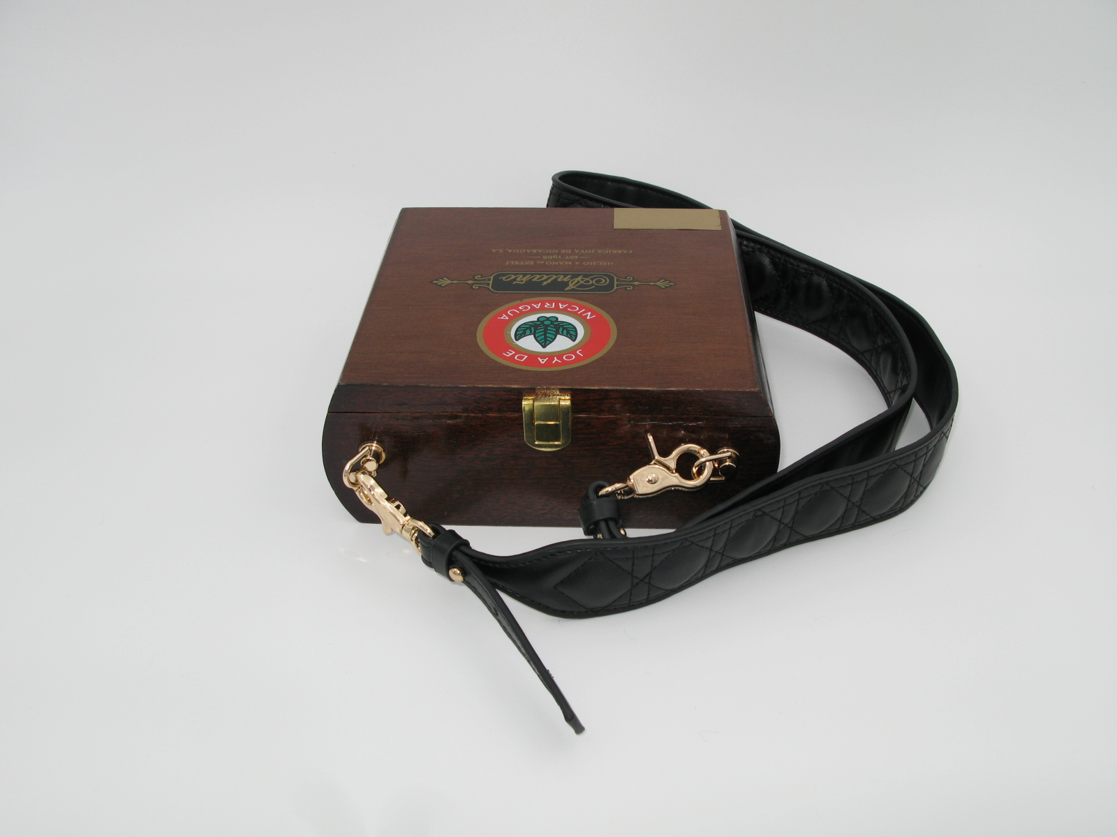 Luxury Wooden Box Handbag