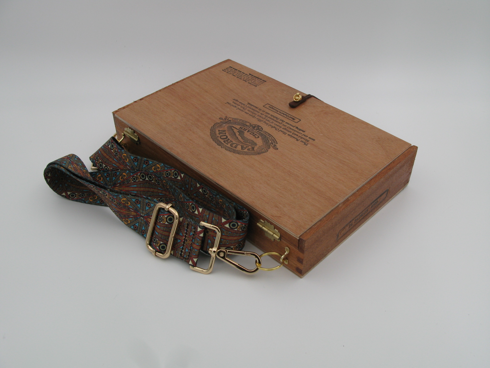 Wooden Cigar Box Bag