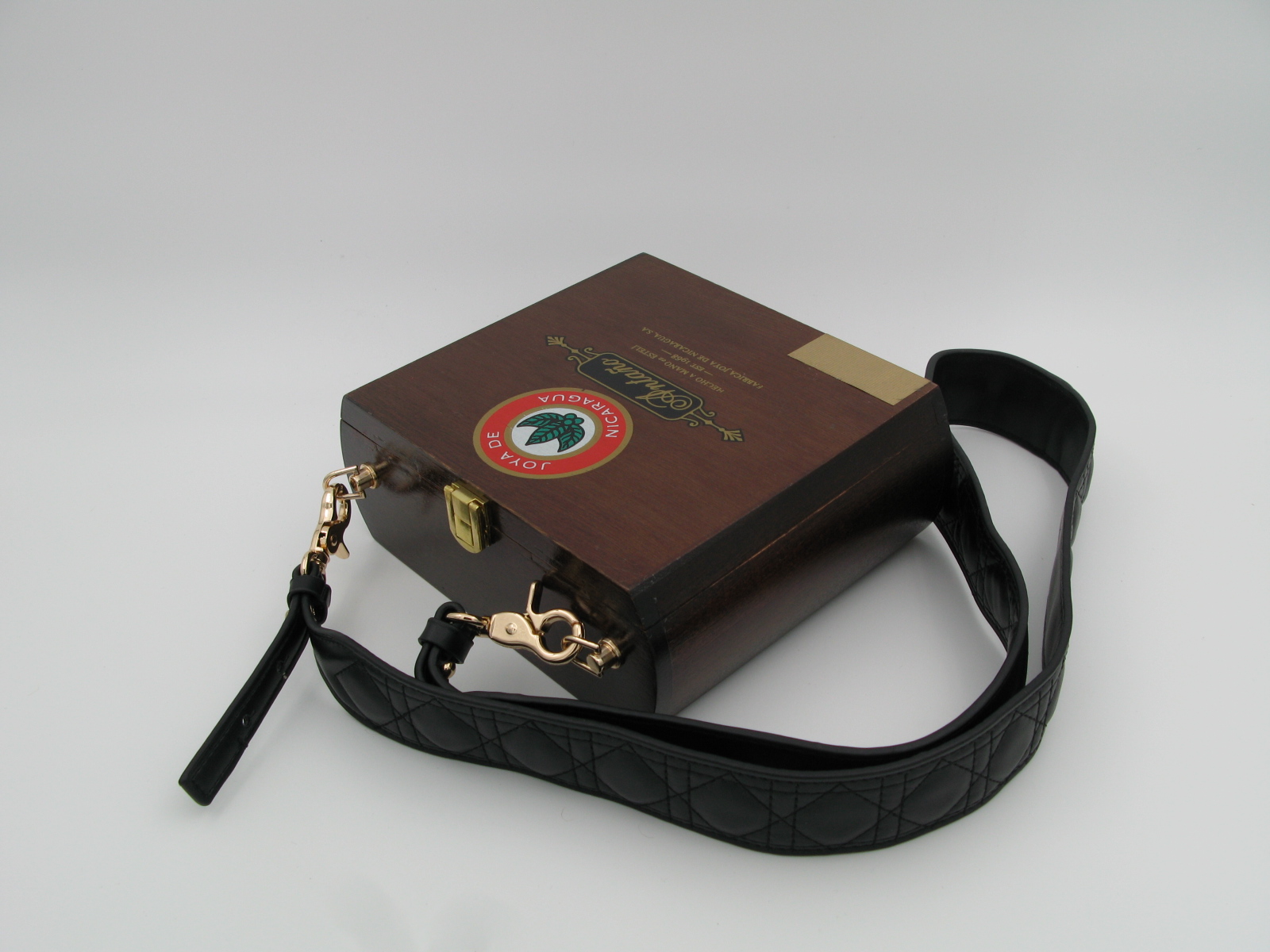 Luxury Wooden Box Handbag