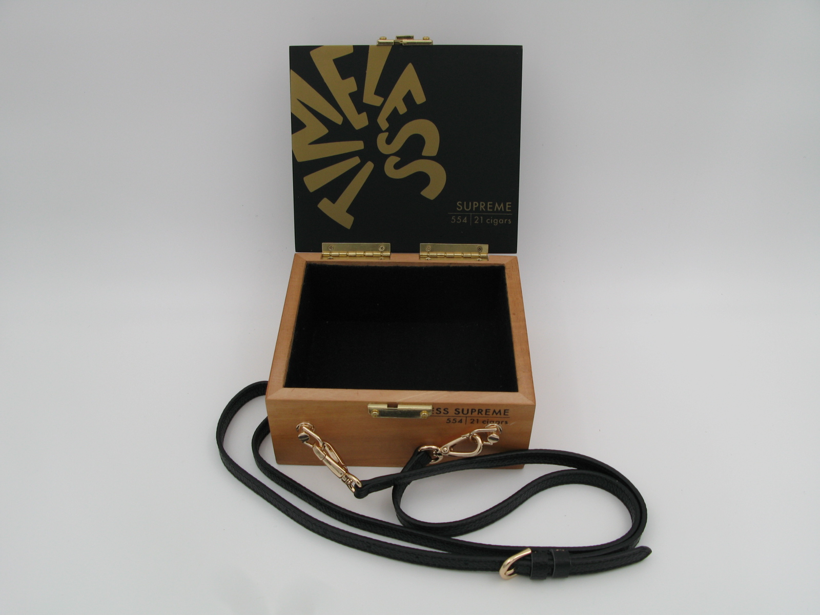 Timeless Supreme Wooden Box Handbag