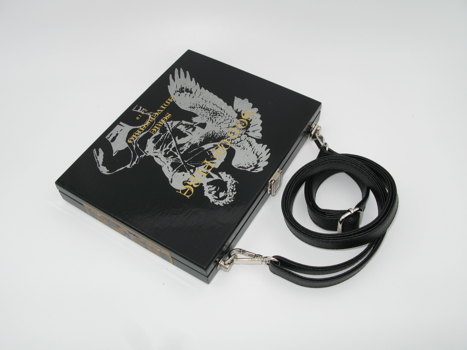 Black Case with Shoulder Strap