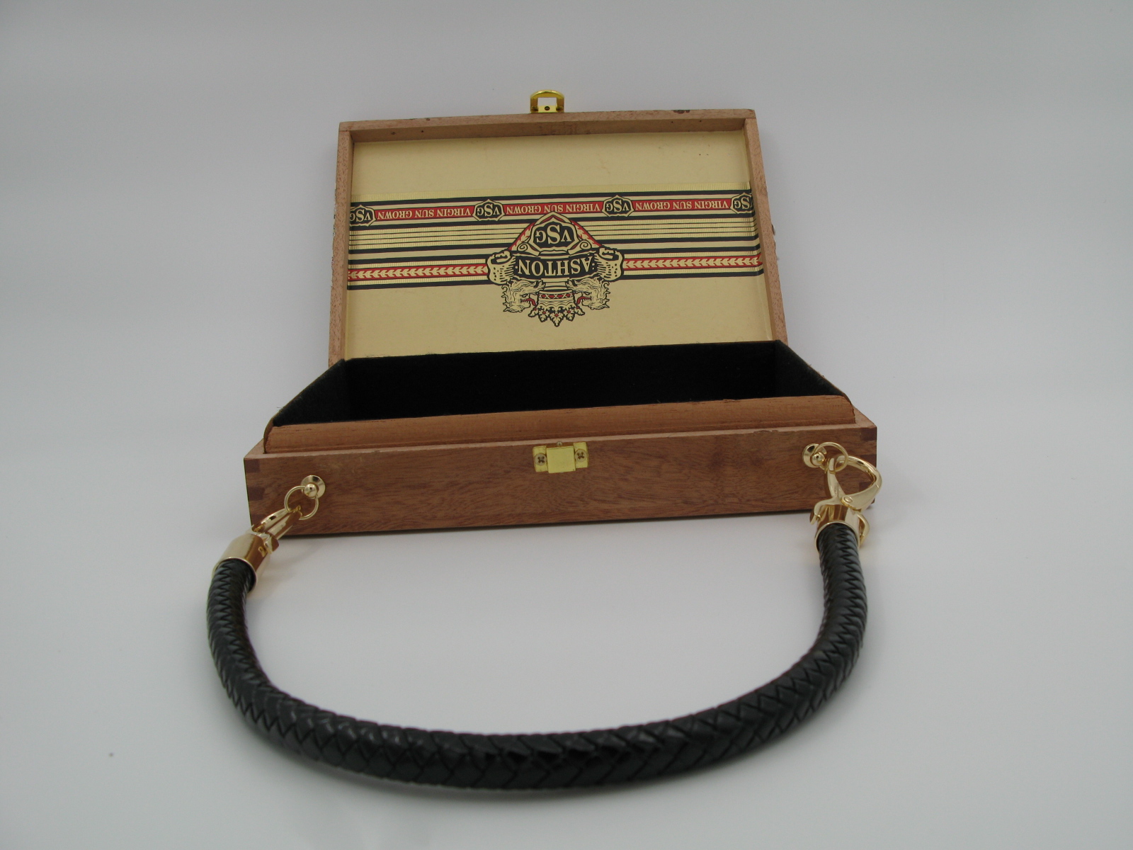 Wooden Box with Handle