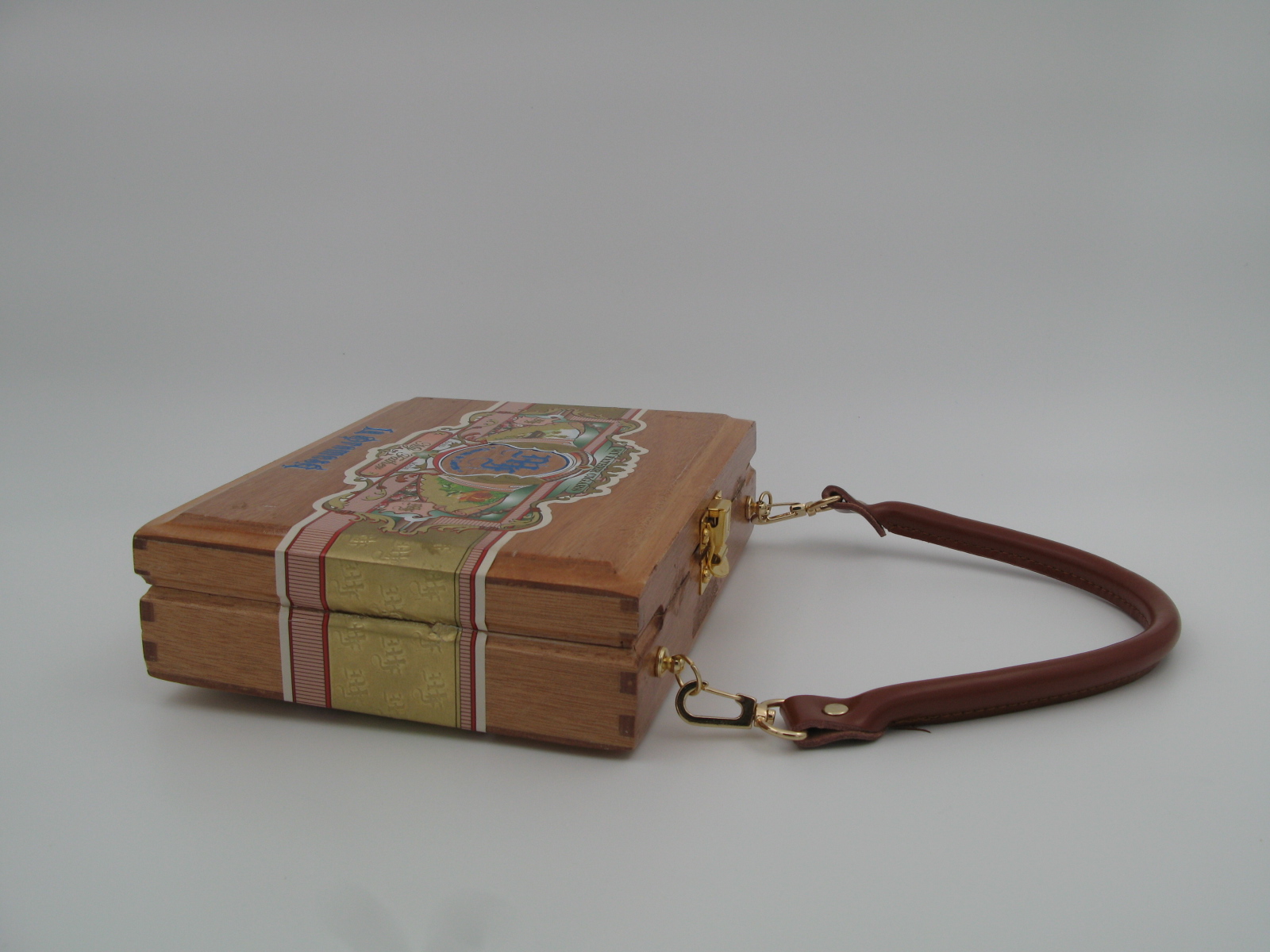 Wooden Box Purse