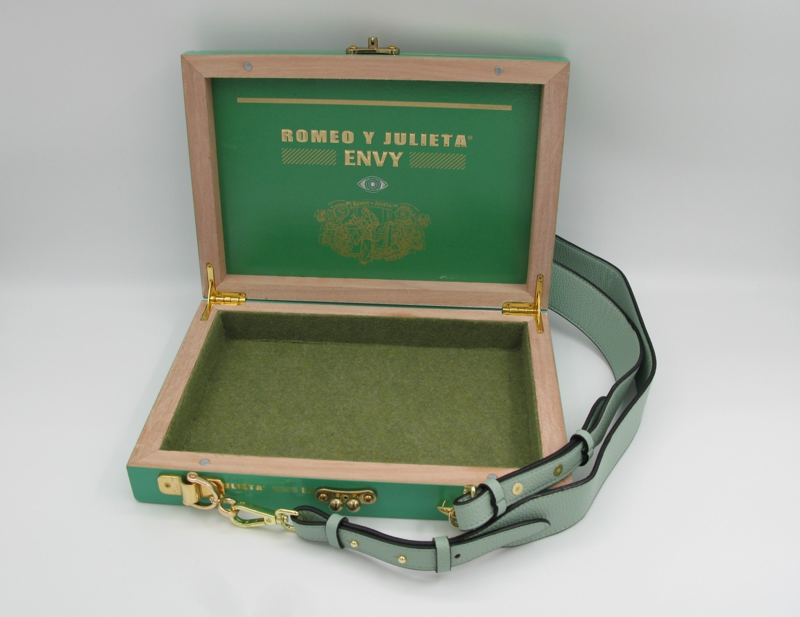 Green Envy Clutch Bag