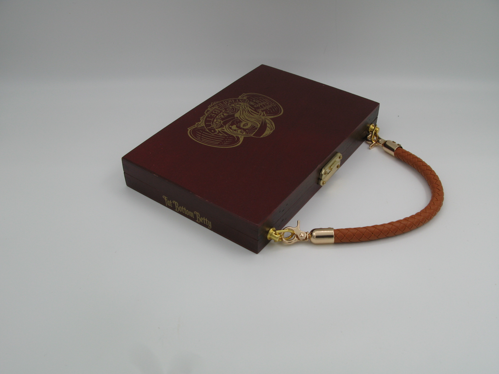 Vintage Wooden Purse