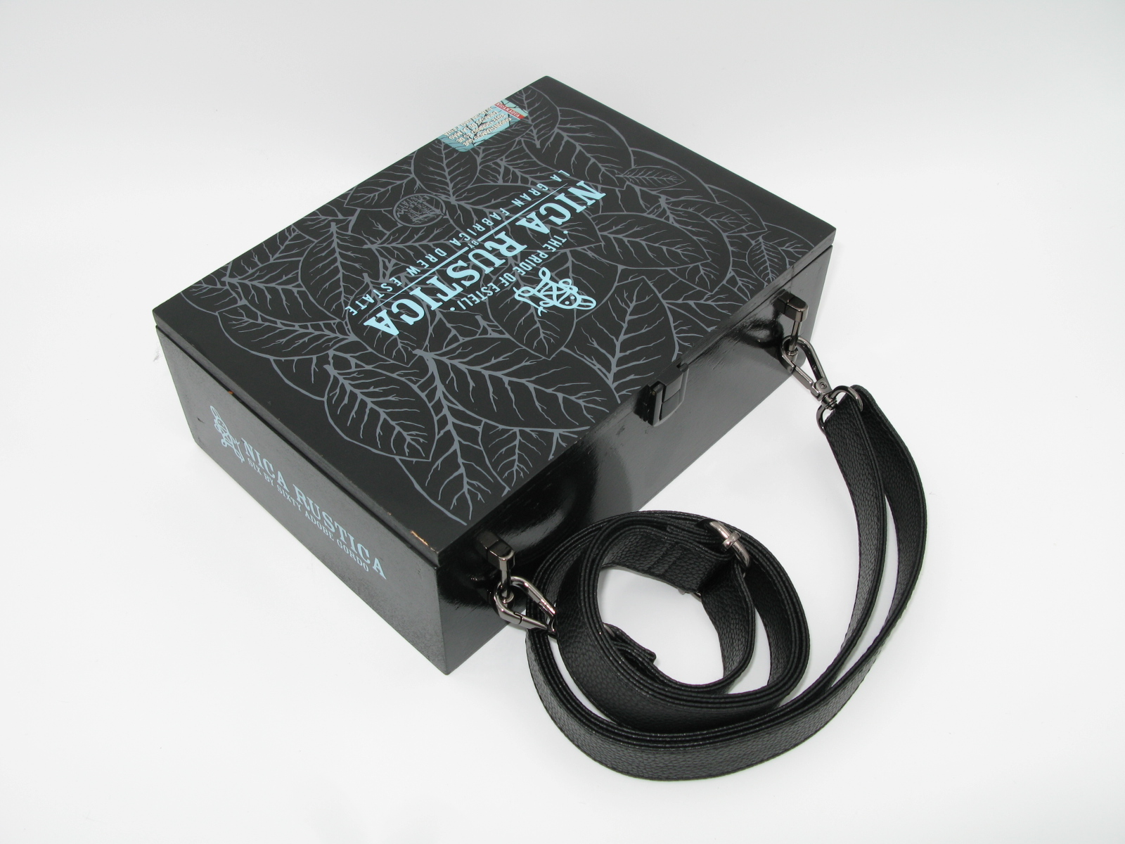 Nica Rustica Black Leaf Shoulder Bag