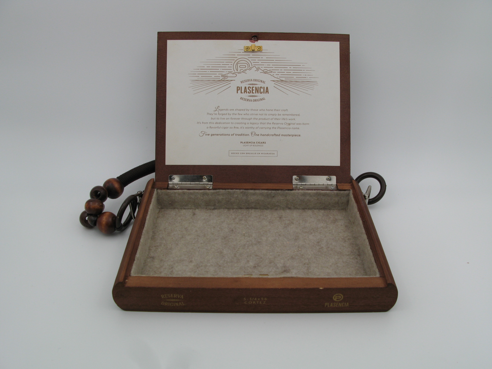 Plasencia Wooden Cigar Box Purse